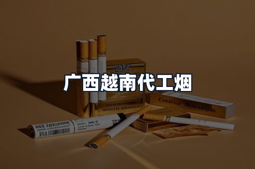 广西越南代工烟
